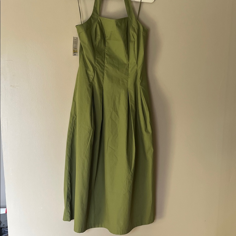 a new day Strapless Green Dress